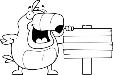 Çizgi film Toucan işareti