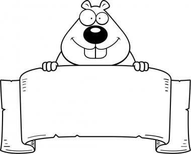 Çizgi film kunduz afiş