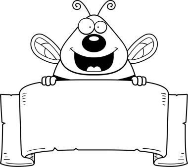 Çizgi film arı afiş