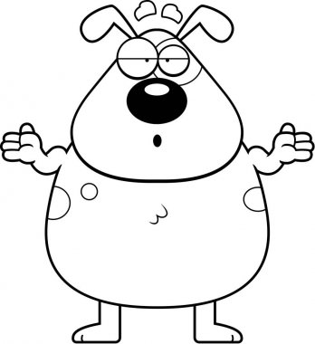 Karikatür köpek karıştı