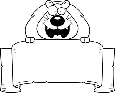 Çizgi film aslan afiş