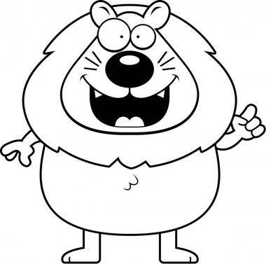 Çizgi film aslan fikir