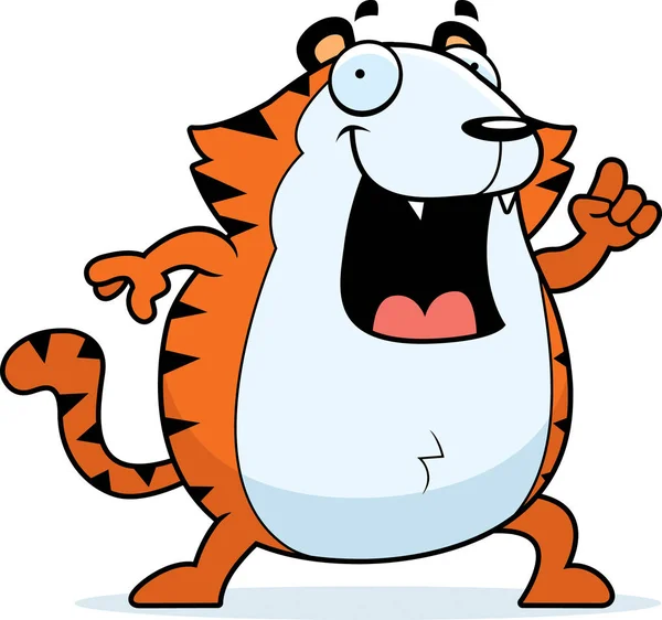 Cartoon Tiger idee — Stockvector