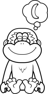 Rüya karikatür Gibbon