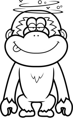 Çizgi film aptal Gibbon