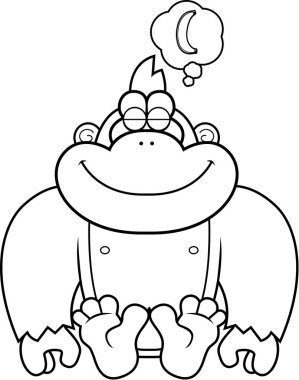 Çizgi film goril rüya