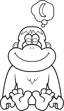 Rüya karikatür Orangutan
