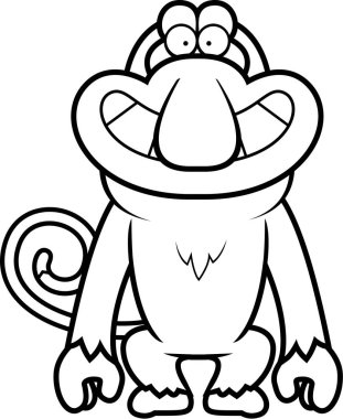 Çizgi film hortum sırıtış