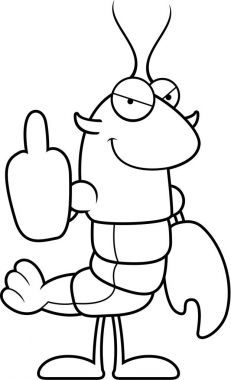 Çizgi film kötü kerevit