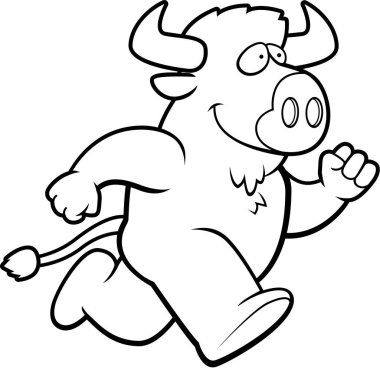 Çizgi film Buffalo çalışan