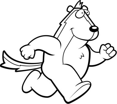 Çizgi film kokarca çalışan