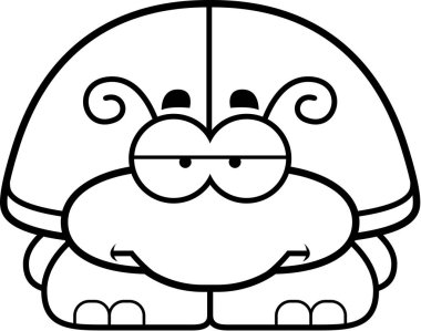 Sıkılmış küçük böcek