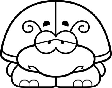 Üzgün küçük böcek