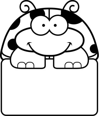 Küçük uğur böceği işaret