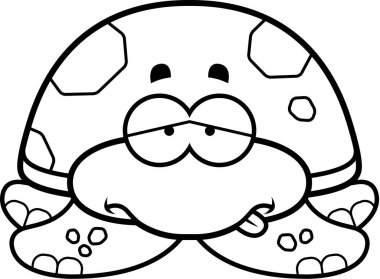 Hasta küçük deniz kaplumbağası