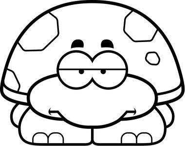 Küçük kaplumbağa sıkılmış