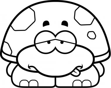 Hasta küçük kaplumbağa