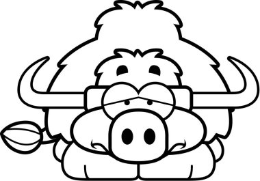 Üzgün küçük Yak