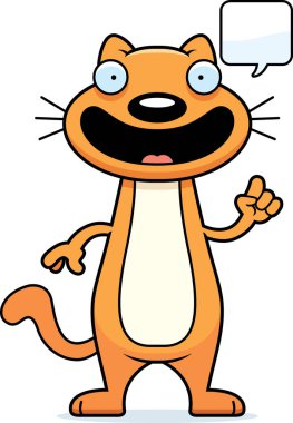 Karikatür kedi konuşuyor