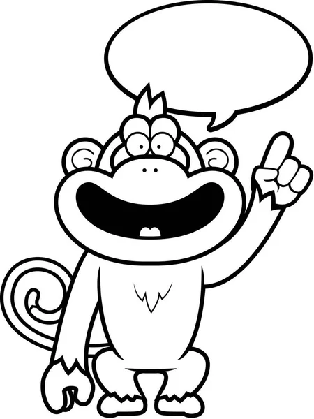 만화 원숭이 이야기 — 스톡 벡터