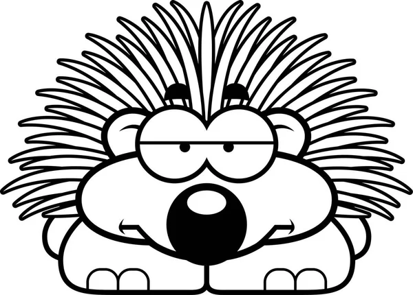 Sıkılmış küçük kirpi