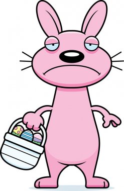 Üzgün çizgi film Paskalya tavşanı