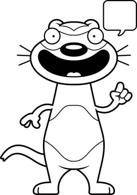 Konuşuyor karikatür gelincik