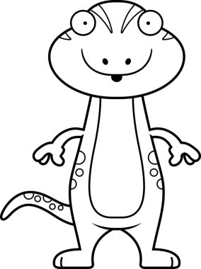 Sürpriz karikatür Gecko