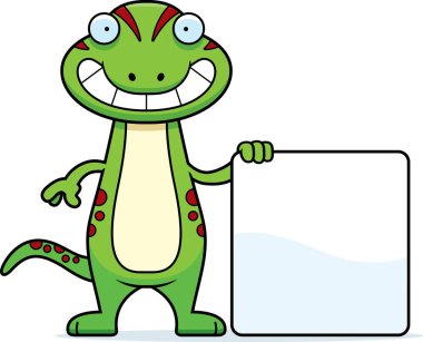 Çizgi film Gecko işareti