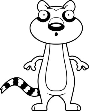 Sürpriz karikatür Lemur