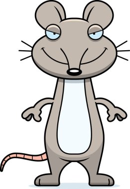 Kurnaz karikatür fare