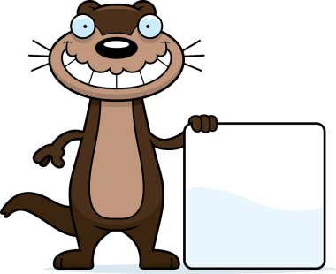 Çizgi film Otter işareti