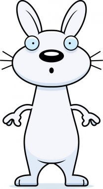 Sürpriz karikatür tavşan