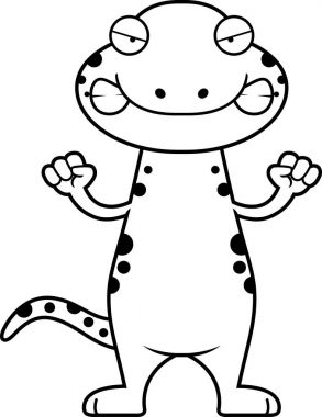 Kızgın çizgi film semender