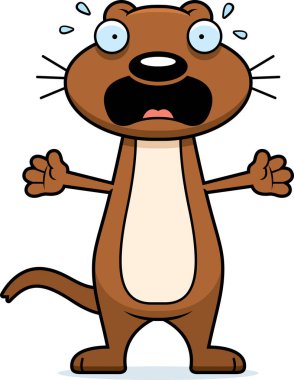 Korkmuş karikatür gelincik