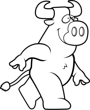 Çizgi film Boğa yürüme