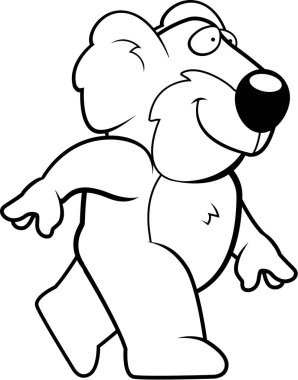 Çizgi film Koala yürüyüş