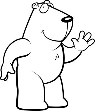 Çizgi film Groundhog sallayarak