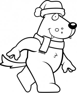 Çizgi film kurt Noel