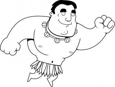 Çizgi film Adalı atlama