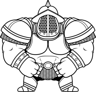 Çizgi film gladyatör zırh