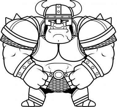 Çizgi film Orc zırh