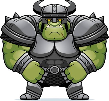 Çizgi film Orc zırh