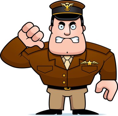 Çizgi film Kaptan başparmak aşağı