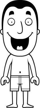 Çizgi film erkek mayo