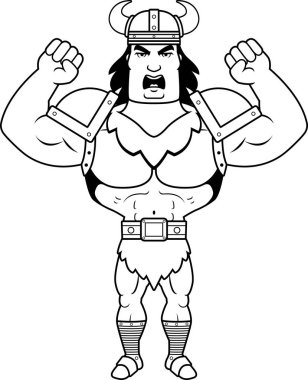 Kızgın çizgi film barbar