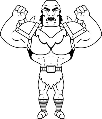 Kızgın çizgi film ork