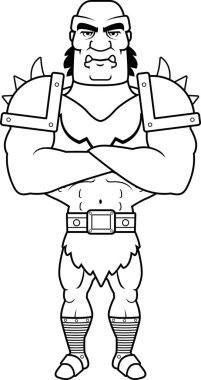 Çizgi film Orc silah geçti