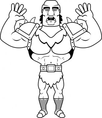 Çizgi film Orc teslim