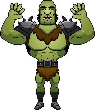 Çizgi film Orc teslim